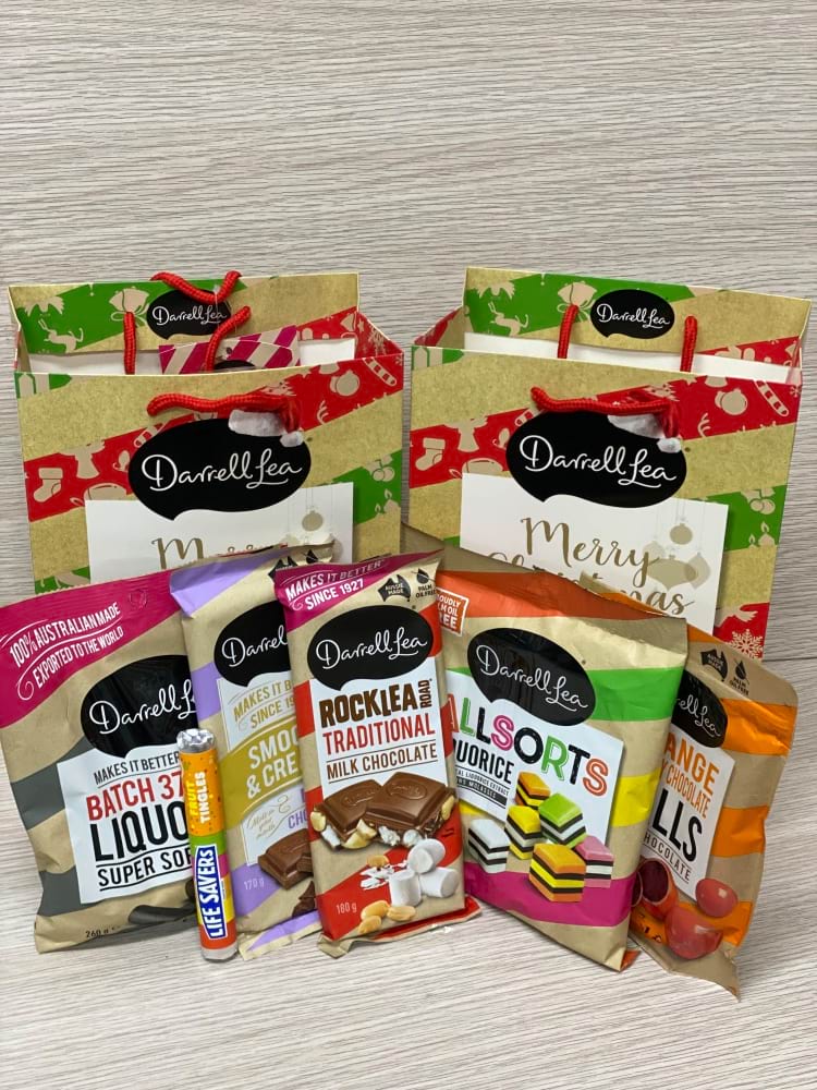 Darrell Lea Christmas Bag